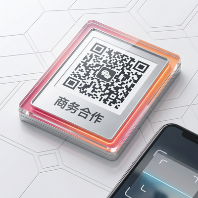 黄色仓库商务合作二维码