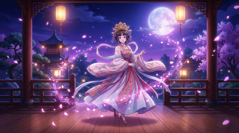 黄色仓库动漫视频-古风舞蹈MV